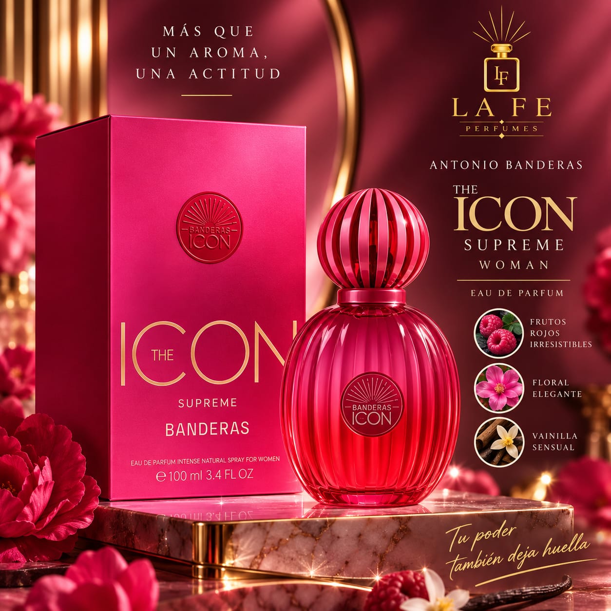 Antonio Banderas The Icon Supreme Woman 100ml EDP